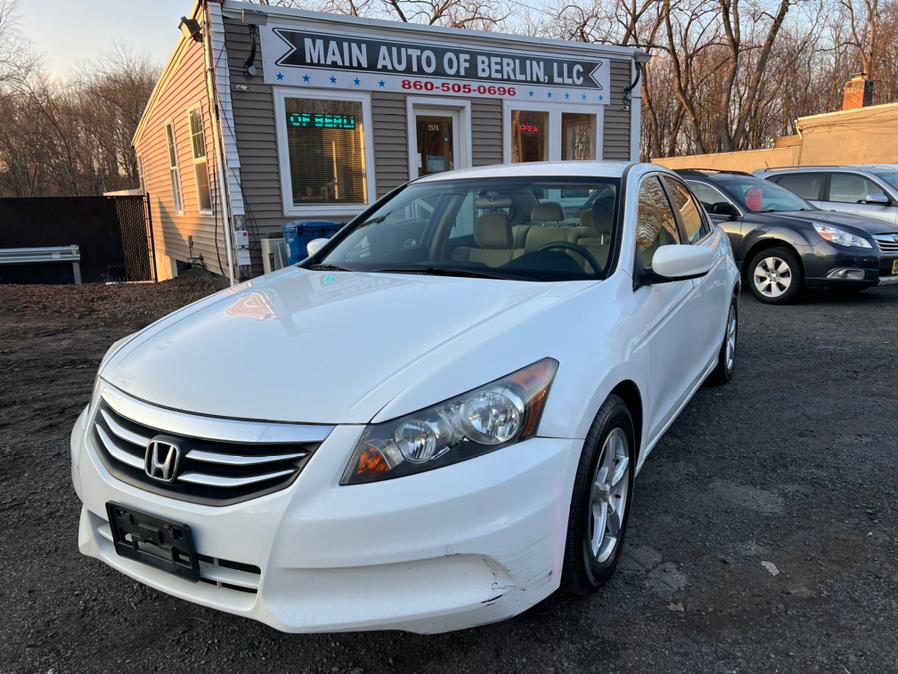 2012 Honda Accord Sdn 4dr I4 Auto LX, available for sale in Berlin, Connecticut | Main Auto of Berlin. Berlin, Connecticut 2012 Honda Accord Sdn 4dr I4 Auto LX, available for sale in Berlin, Connecticut | Main Auto of Berlin. Berlin, Connecticut