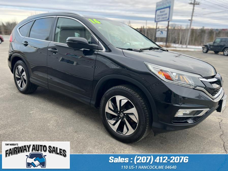 2016 Honda CR-V Touring AWD 5dr Touring, available for sale in Hancock, Maine | Fairway Auto Sales. Hancock, Maine 2016 Honda CR-V Touring AWD 5dr Touring, available for sale in Hancock, Maine | Fairway Auto Sales. Hancock, Maine