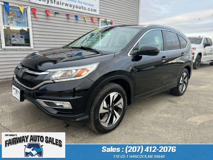 2016 Honda CR-V Touring AWD 5dr Touring, available for sale in Hancock, Maine | Fairway Auto Sales. Hancock, Maine 2016 Honda CR-V Touring AWD 5dr Touring, available for sale in Hancock, Maine | Fairway Auto Sales. Hancock, Maine