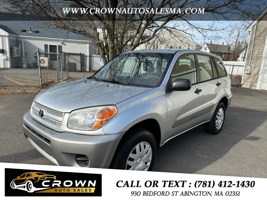 2005 Toyota RAV4 4dr Auto 4WD, available for sale in Abington, Massachusetts | Crown Auto Sales. Abington, Massachusetts 2005 Toyota RAV4 4dr Auto 4WD, available for sale in Abington, Massachusetts | Crown Auto Sales. Abington, Massachusetts