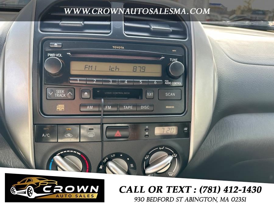 2005 Toyota RAV4 4dr Auto 4WD, available for sale in Abington, Massachusetts | Crown Auto Sales. Abington, Massachusetts 2005 Toyota RAV4 4dr Auto 4WD, available for sale in Abington, Massachusetts | Crown Auto Sales. Abington, Massachusetts
