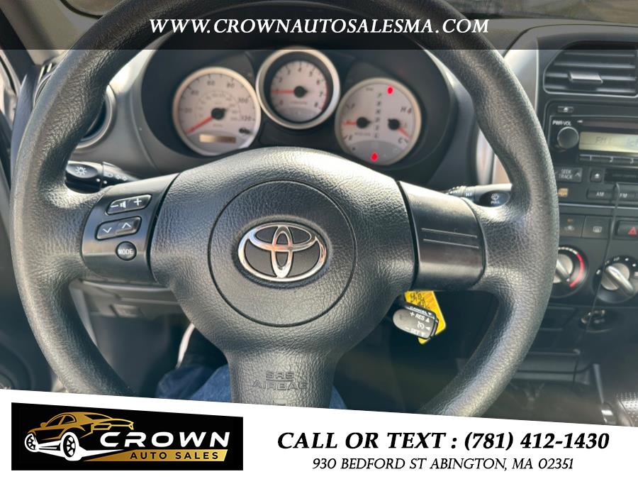 2005 Toyota RAV4 4dr Auto 4WD, available for sale in Abington, Massachusetts | Crown Auto Sales. Abington, Massachusetts 2005 Toyota RAV4 4dr Auto 4WD, available for sale in Abington, Massachusetts | Crown Auto Sales. Abington, Massachusetts