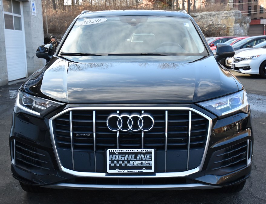 2020 Audi Q7 Premium Plus 55 TFSI quattro, available for sale in Waterbury, Connecticut | Highline Car Connection. Waterbury, Connecticut 2020 Audi Q7 Premium Plus 55 TFSI quattro, available for sale in Waterbury, Connecticut | Highline Car Connection. Waterbury, Connecticut