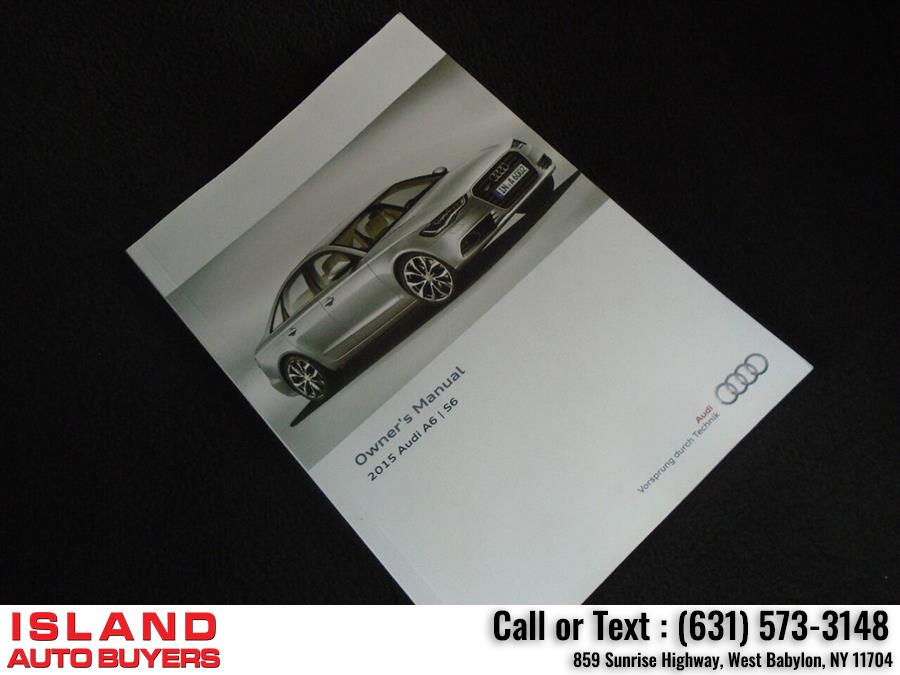 2015 Audi A6 3.0T quattro Premium Plus AWD 4dr Sedan, available for sale in West Babylon, New York | Island Auto Buyers. West Babylon, New York 2015 Audi A6 3.0T quattro Premium Plus AWD 4dr Sedan, available for sale in West Babylon, New York | Island Auto Buyers. West Babylon, New York