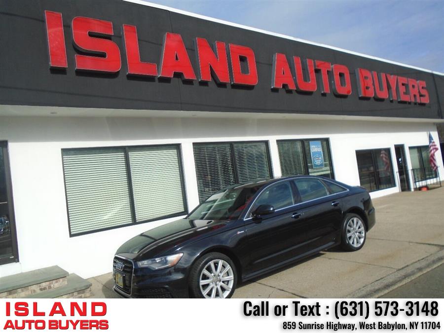 2015 Audi A6 3.0T quattro Premium Plus AWD 4dr Sedan, available for sale in West Babylon, New York | Island Auto Buyers. West Babylon, New York 2015 Audi A6 3.0T quattro Premium Plus AWD 4dr Sedan, available for sale in West Babylon, New York | Island Auto Buyers. West Babylon, New York