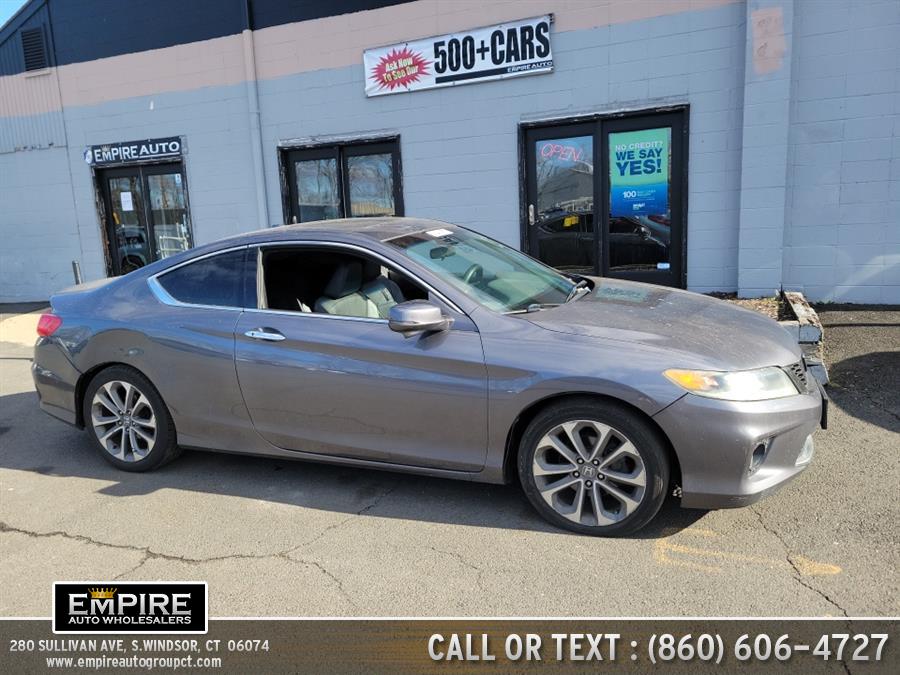 2013 Honda Accord Cpe Exl, available for sale in S.Windsor, Connecticut | Empire Auto Wholesalers. S.Windsor, Connecticut