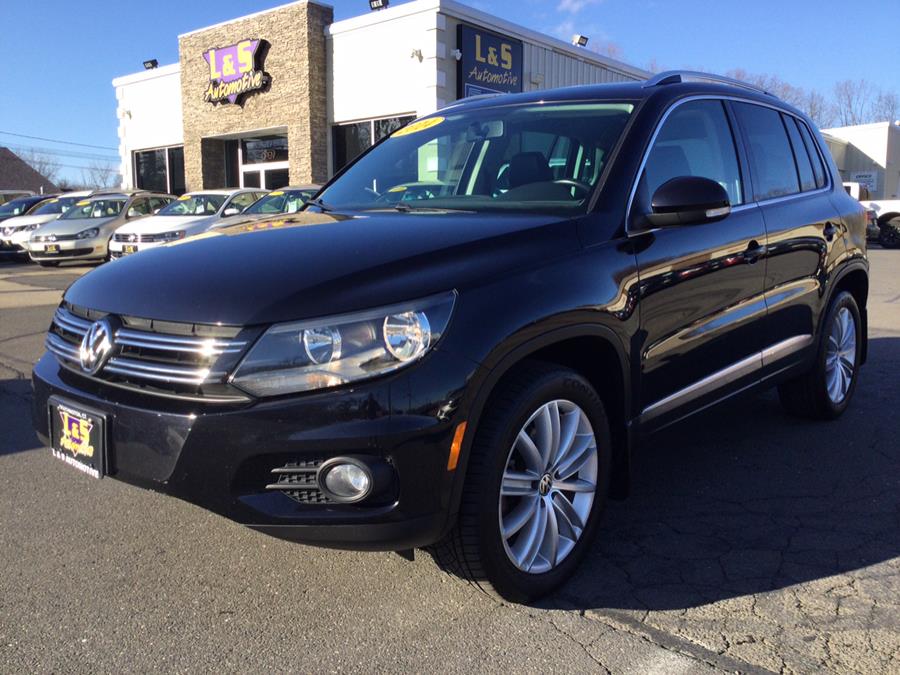 2014 Volkswagen Tiguan 4MOTION 4dr auto SEL, available for sale in Plantsville, Connecticut | L&S Automotive LLC. Plantsville, Connecticut