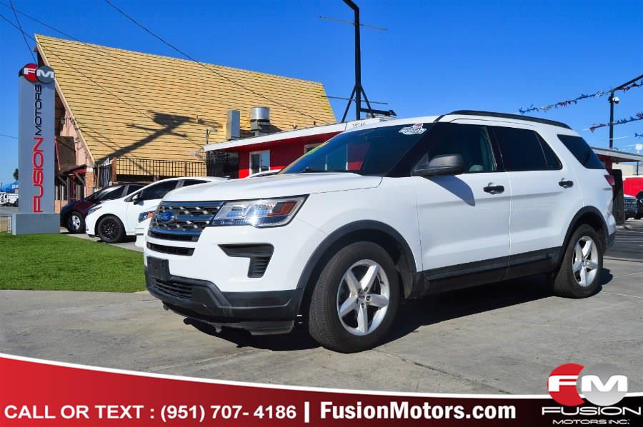 2018 Ford Explorer Base FWD, available for sale in Moreno Valley, California | Fusion Motors Inc. Moreno Valley, California