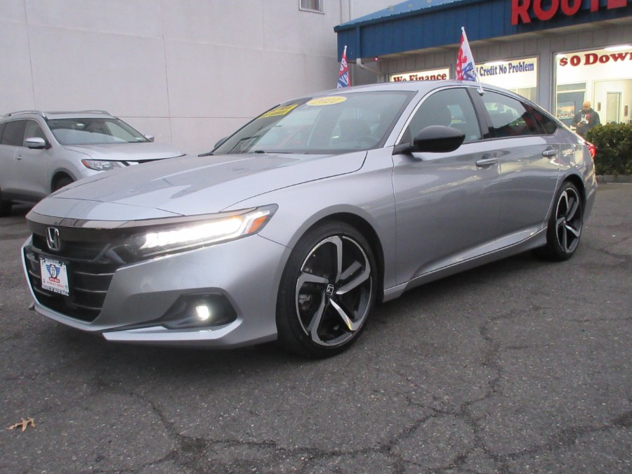 2021 Honda Accord Sedan Sport 1.5T CVT, available for sale in Linden, New Jersey | Route 27 Auto Mall. Linden, New Jersey 2021 Honda Accord Sedan Sport 1.5T CVT, available for sale in Linden, New Jersey | Route 27 Auto Mall. Linden, New Jersey