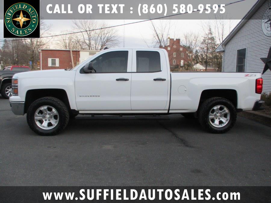 2014 Chevrolet Silverado 1500 4WD Double Cab 143.5" LT w/2LT, available for sale in Suffield, Connecticut | Suffield Auto LLC. Suffield, Connecticut