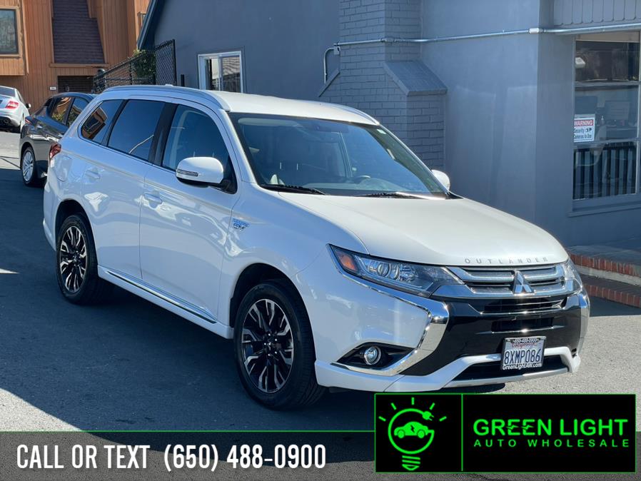 2018 Mitsubishi Outlander PHEV SEL S-AWC, available for sale in Daly City, California | Green Light Auto Wholesale. Daly City, California