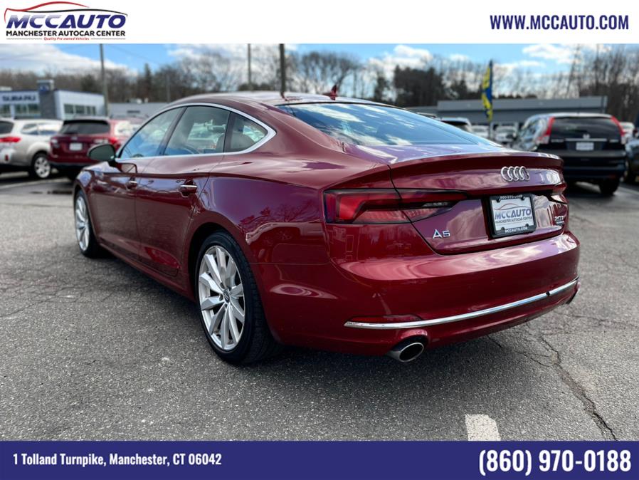 2018 Audi A5 Sportback 2.0 TFSI Premium Plus, available for sale in Manchester, Connecticut | Manchester Autocar Center. Manchester, Connecticut 2018 Audi A5 Sportback 2.0 TFSI Premium Plus, available for sale in Manchester, Connecticut | Manchester Autocar Center. Manchester, Connecticut