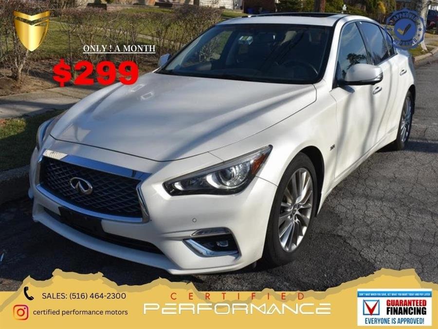 2018 Infiniti Q50 3.0t LUXE, available for sale in Valley Stream, New York | Certified Performance Motors. Valley Stream, New York