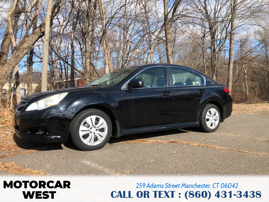 2011 Subaru Legacy 4dr Sdn H4 Auto 2.5i PZEV, available for sale in Manchester, Connecticut | Motorcar West. Manchester, Connecticut