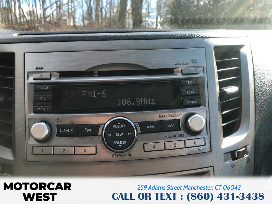 2011 Subaru Legacy 4dr Sdn H4 Auto 2.5i PZEV, available for sale in Manchester, Connecticut | Motorcar West. Manchester, Connecticut 2011 Subaru Legacy 4dr Sdn H4 Auto 2.5i PZEV, available for sale in Manchester, Connecticut | Motorcar West. Manchester, Connecticut