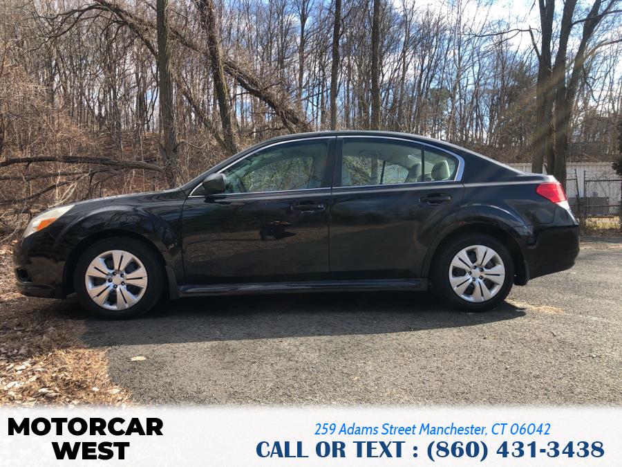 2011 Subaru Legacy 4dr Sdn H4 Auto 2.5i PZEV, available for sale in Manchester, Connecticut | Motorcar West. Manchester, Connecticut 2011 Subaru Legacy 4dr Sdn H4 Auto 2.5i PZEV, available for sale in Manchester, Connecticut | Motorcar West. Manchester, Connecticut