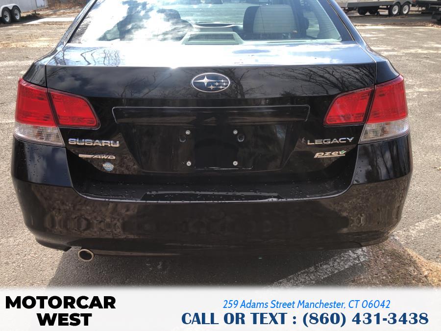 2011 Subaru Legacy 4dr Sdn H4 Auto 2.5i PZEV, available for sale in Manchester, Connecticut | Motorcar West. Manchester, Connecticut 2011 Subaru Legacy 4dr Sdn H4 Auto 2.5i PZEV, available for sale in Manchester, Connecticut | Motorcar West. Manchester, Connecticut