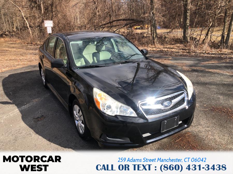 2011 Subaru Legacy 4dr Sdn H4 Auto 2.5i PZEV, available for sale in Manchester, Connecticut | Motorcar West. Manchester, Connecticut 2011 Subaru Legacy 4dr Sdn H4 Auto 2.5i PZEV, available for sale in Manchester, Connecticut | Motorcar West. Manchester, Connecticut