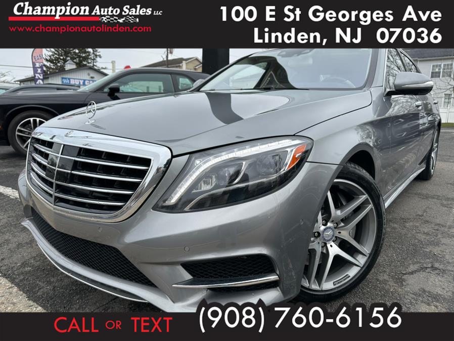 Used 2015 Mercedes-Benz S-Class in Linden, New Jersey | Champion Auto Sales. Linden, New Jersey