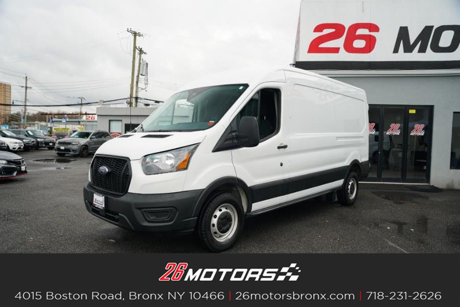 2021 Ford Transit Cargo Van T-250 148" Med Rf 9070 GVWR RWD, available for sale in Bronx, New York | 26 Motors Bronx. Bronx, New York