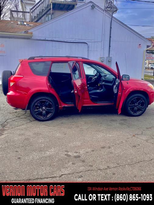 2008 Toyota RAV4 4WD 4dr 4-cyl 4-Spd AT Sport (Natl), available for sale in Vernon Rockville, Connecticut | Vernon Motor Cars. Vernon Rockville, Connecticut 2008 Toyota RAV4 4WD 4dr 4-cyl 4-Spd AT Sport (Natl), available for sale in Vernon Rockville, Connecticut | Vernon Motor Cars. Vernon Rockville, Connecticut