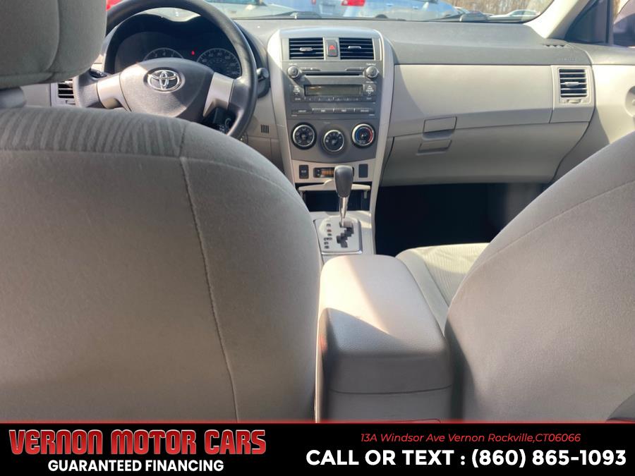 2011 Toyota Corolla LE 4dr Sedan 4A, available for sale in Vernon Rockville, Connecticut | Vernon Motor Cars. Vernon Rockville, Connecticut 2011 Toyota Corolla LE 4dr Sedan 4A, available for sale in Vernon Rockville, Connecticut | Vernon Motor Cars. Vernon Rockville, Connecticut