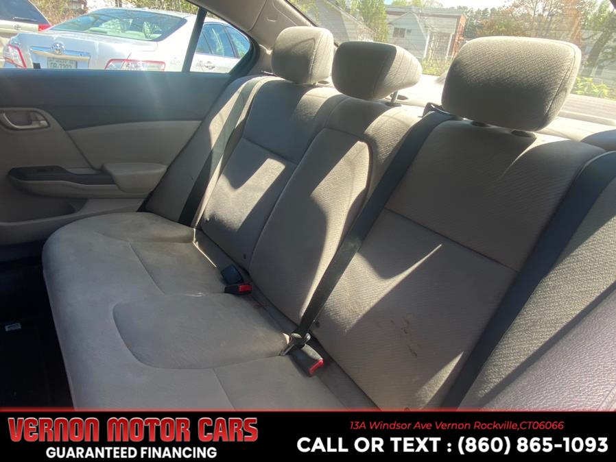 2013 Honda Civic Sdn 4dr Auto LX, available for sale in Vernon Rockville, Connecticut | Vernon Motor Cars. Vernon Rockville, Connecticut 2013 Honda Civic Sdn 4dr Auto LX, available for sale in Vernon Rockville, Connecticut | Vernon Motor Cars. Vernon Rockville, Connecticut