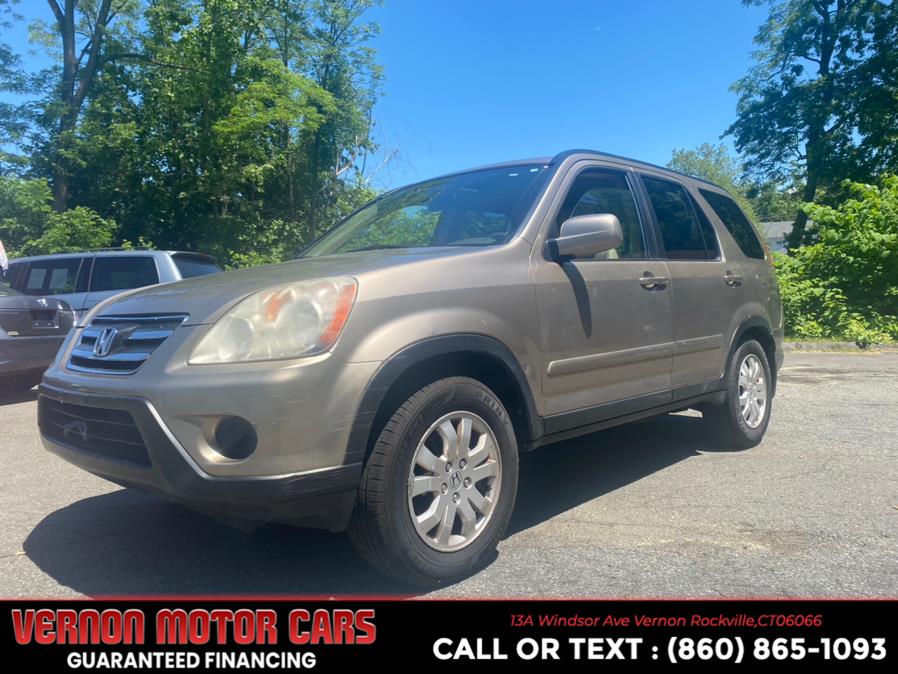 2006 Honda CR-V 4WD LX AT, available for sale in Vernon Rockville, Connecticut | Vernon Motor Cars. Vernon Rockville, Connecticut