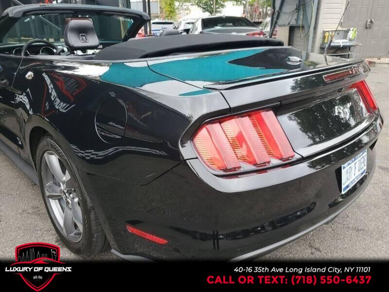 2016 Ford Mustang 2dr Conv EcoBoost Premium, available for sale in Long Island City, New York | Luxury Of Queens. Long Island City, New York 2016 Ford Mustang 2dr Conv EcoBoost Premium, available for sale in Long Island City, New York | Luxury Of Queens. Long Island City, New York