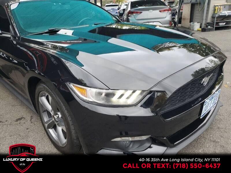 2016 Ford Mustang 2dr Conv EcoBoost Premium, available for sale in Long Island City, New York | Luxury Of Queens. Long Island City, New York 2016 Ford Mustang 2dr Conv EcoBoost Premium, available for sale in Long Island City, New York | Luxury Of Queens. Long Island City, New York