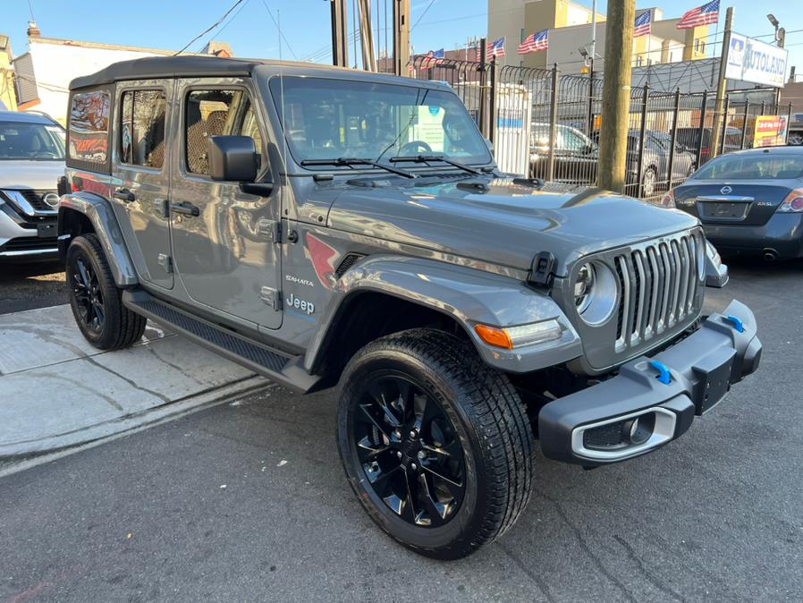 2023 Jeep Wrangler 4xe Sahara 4x4, available for sale in Jamaica, New York | Sunrise Autoland. Jamaica, New York 2023 Jeep Wrangler 4xe Sahara 4x4, available for sale in Jamaica, New York | Sunrise Autoland. Jamaica, New York