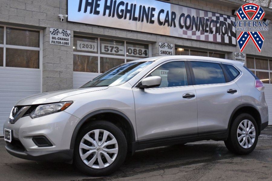 2016 Nissan Rogue AWD 4dr S, available for sale in Waterbury, Connecticut | Highline Car Connection. Waterbury, Connecticut