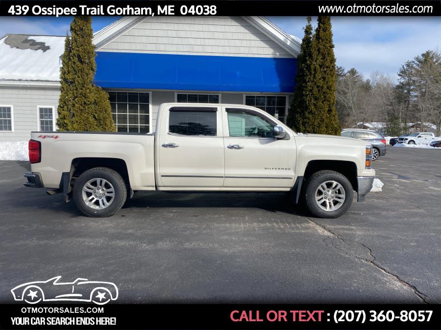 2015 Chevrolet Silverado 1500 4WD Crew Cab 143.5" LTZ w/1LZ, available for sale in Gorham, Maine | Ossipee Trail Motor Sales. Gorham, Maine