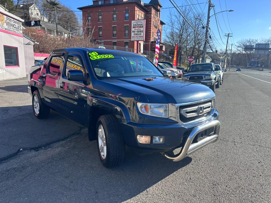 2011 Honda Ridgeline 4WD Crew Cab RTL w/Navi, available for sale in Derby, Connecticut | Bridge Motors LLC. Derby, Connecticut 2011 Honda Ridgeline 4WD Crew Cab RTL w/Navi, available for sale in Derby, Connecticut | Bridge Motors LLC. Derby, Connecticut