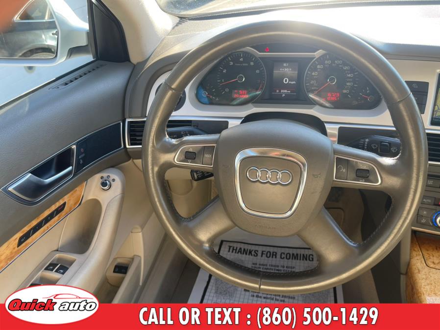 2010 Audi A6 4dr Sdn quattro 3.0T Premium Plus, available for sale in Bristol, Connecticut | Quick Auto LLC. Bristol, Connecticut 2010 Audi A6 4dr Sdn quattro 3.0T Premium Plus, available for sale in Bristol, Connecticut | Quick Auto LLC. Bristol, Connecticut