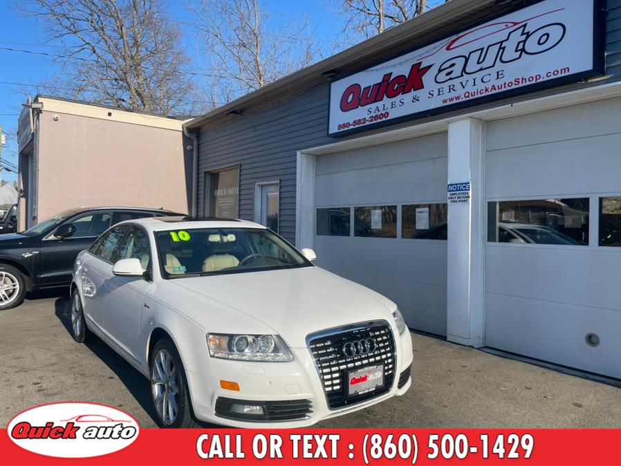 2010 Audi A6 4dr Sdn quattro 3.0T Premium Plus, available for sale in Bristol, Connecticut | Quick Auto LLC. Bristol, Connecticut 2010 Audi A6 4dr Sdn quattro 3.0T Premium Plus, available for sale in Bristol, Connecticut | Quick Auto LLC. Bristol, Connecticut