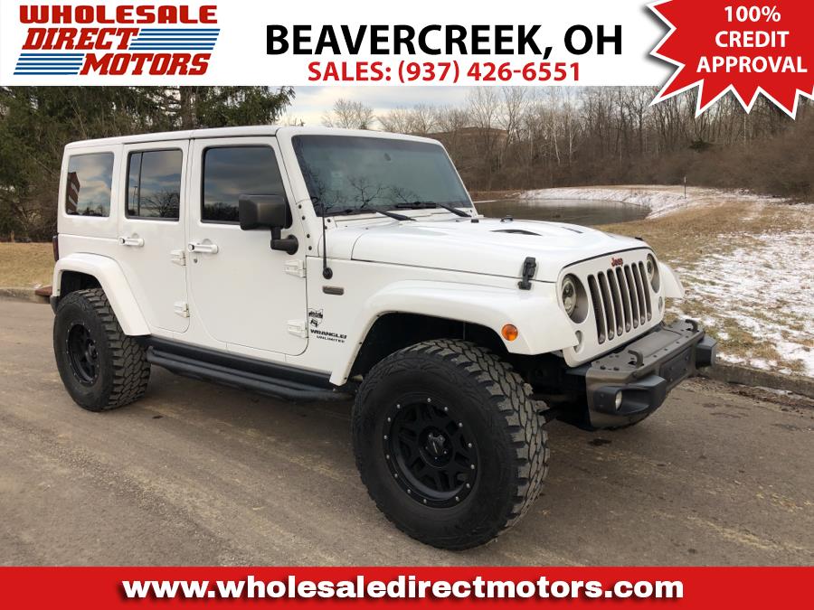 2016 Jeep Wrangler Unlimited 4WD 4dr Sahara, available for sale in Beavercreek, Ohio | Wholesale Direct Motors. Beavercreek, Ohio