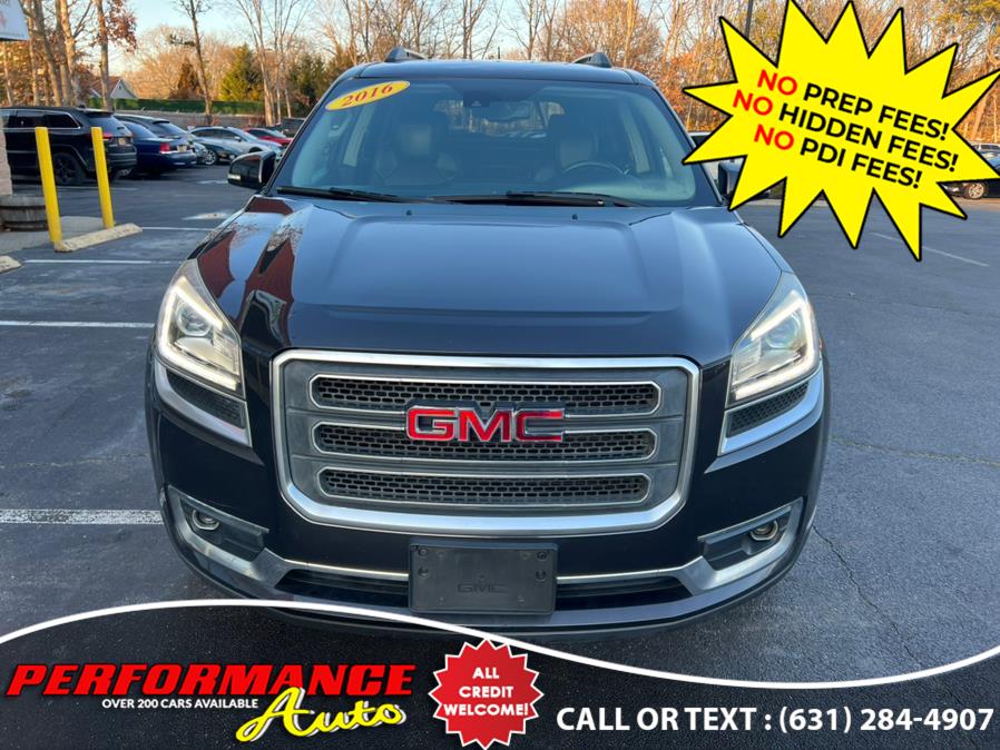 2016 GMC Acadia AWD 4dr SLT w/SLT-2, available for sale in Bohemia, New York | Performance Auto Inc. Bohemia, New York 2016 GMC Acadia AWD 4dr SLT w/SLT-2, available for sale in Bohemia, New York | Performance Auto Inc. Bohemia, New York