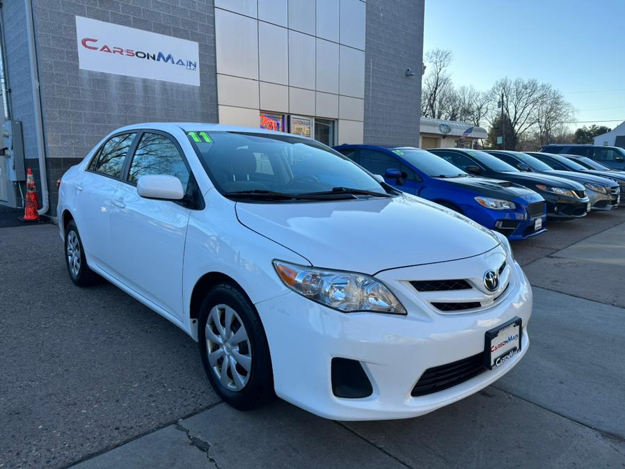 2011 Toyota Corolla 4dr Sdn Auto LE (Natl), available for sale in Manchester, Connecticut | Carsonmain LLC. Manchester, Connecticut