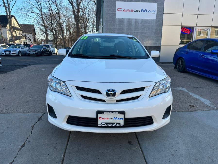 2011 Toyota Corolla 4dr Sdn Auto LE (Natl), available for sale in Manchester, Connecticut | Carsonmain LLC. Manchester, Connecticut 2011 Toyota Corolla 4dr Sdn Auto LE (Natl), available for sale in Manchester, Connecticut | Carsonmain LLC. Manchester, Connecticut