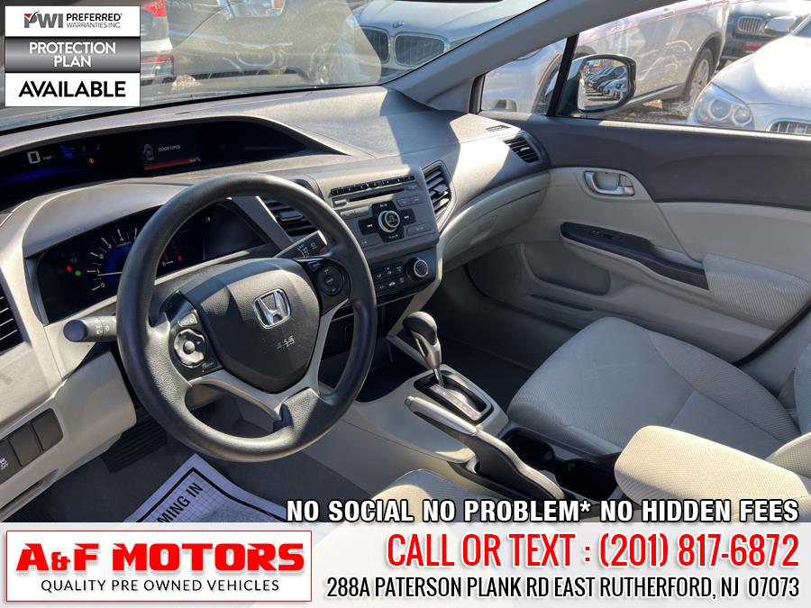 2012 Honda Civic Sdn 4dr Auto LX, available for sale in East Rutherford, New Jersey | A&F Motors LLC. East Rutherford, New Jersey 2012 Honda Civic Sdn 4dr Auto LX, available for sale in East Rutherford, New Jersey | A&F Motors LLC. East Rutherford, New Jersey