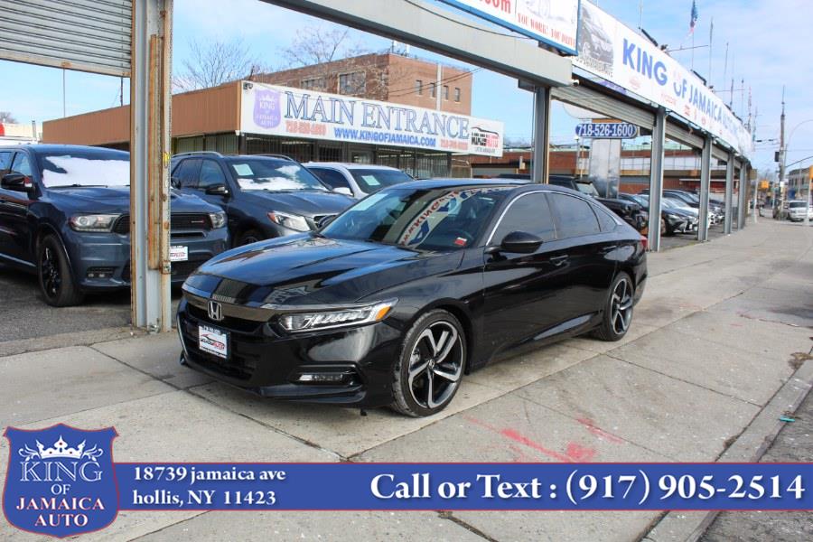 2020 Honda Accord Sedan Sport 1.5T CVT, available for sale in Hollis, New York | King of Jamaica Auto Inc. Hollis, New York 2020 Honda Accord Sedan Sport 1.5T CVT, available for sale in Hollis, New York | King of Jamaica Auto Inc. Hollis, New York