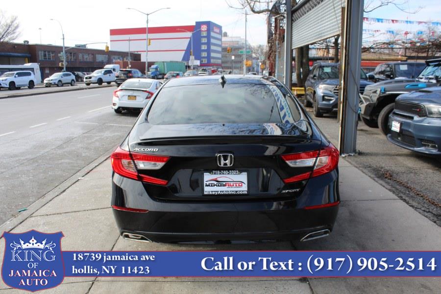 2020 Honda Accord Sedan Sport 1.5T CVT, available for sale in Hollis, New York | King of Jamaica Auto Inc. Hollis, New York 2020 Honda Accord Sedan Sport 1.5T CVT, available for sale in Hollis, New York | King of Jamaica Auto Inc. Hollis, New York