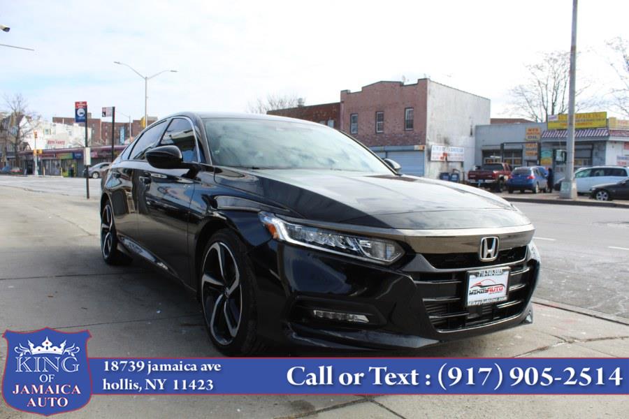 2020 Honda Accord Sedan Sport 1.5T CVT, available for sale in Hollis, New York | King of Jamaica Auto Inc. Hollis, New York 2020 Honda Accord Sedan Sport 1.5T CVT, available for sale in Hollis, New York | King of Jamaica Auto Inc. Hollis, New York