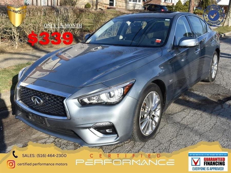 Used Infiniti Q50 3.0t LUXE 2020 | Certified Performance Motors. Valley Stream, New York