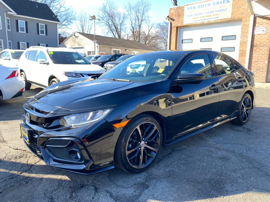 2021 Honda Civic Hatchback Sport CVT, available for sale in Hartford, Connecticut | VEB Auto Sales. Hartford, Connecticut