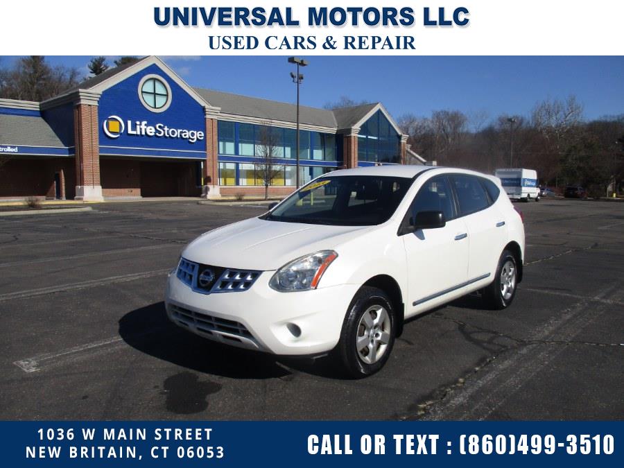 2013 Nissan Rogue AWD 4dr SV, available for sale in New Britain, Connecticut | Universal Motors LLC. New Britain, Connecticut 2013 Nissan Rogue AWD 4dr SV, available for sale in New Britain, Connecticut | Universal Motors LLC. New Britain, Connecticut