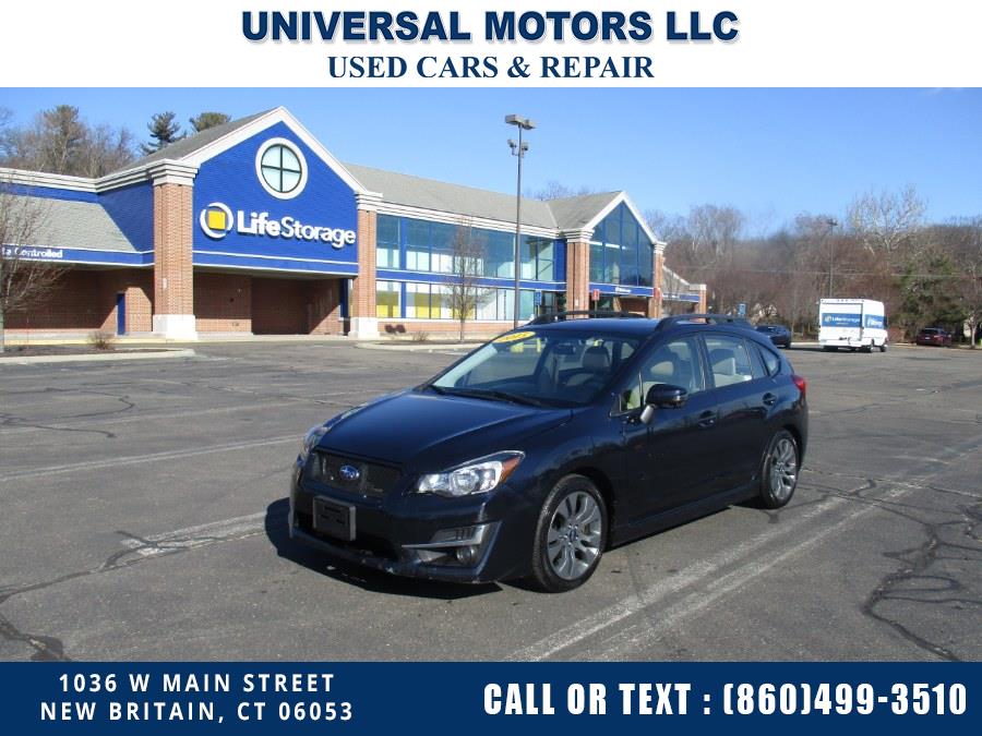 2015 Subaru Impreza Wagon 5dr CVT 2.0i Sport Limited, available for sale in New Britain, Connecticut | Universal Motors LLC. New Britain, Connecticut