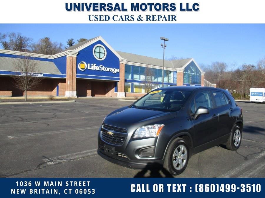 2016 Chevrolet Trax 4dr LS w/1LS, available for sale in New Britain, Connecticut | Universal Motors LLC. New Britain, Connecticut