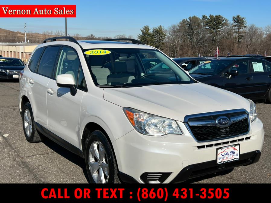2014 Subaru Forester 4dr Auto 2.5i Premium PZEV, available for sale in Manchester, Connecticut | Vernon Auto Sale & Service. Manchester, Connecticut 2014 Subaru Forester 4dr Auto 2.5i Premium PZEV, available for sale in Manchester, Connecticut | Vernon Auto Sale & Service. Manchester, Connecticut